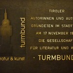 60 Jahre Turmbund Widmung